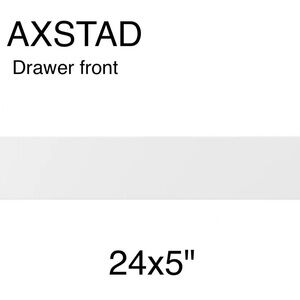 IKEA AXSTAD 24x5" Drawer front matt white 104.260.69
